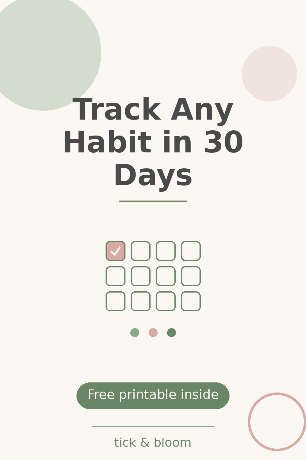 How to Use a Habit Tracker (With Free Printable)